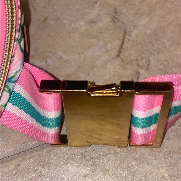 Lilly Pulitzer Pink and Green Floral Bag - Picture 4 of 12